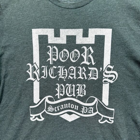 Poor Richard's Pub Scranton PA The Office TV Show Series T-Shirt Men's Sz XL - Picture 3 of 4